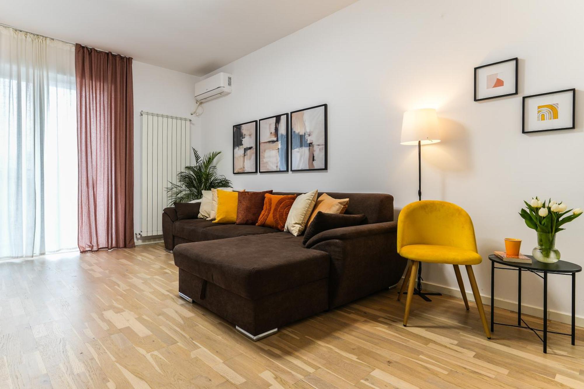 בוקרשט Amalia - Quiet 1Br Apartment With Parking & Wi-Fi מראה חיצוני תמונה